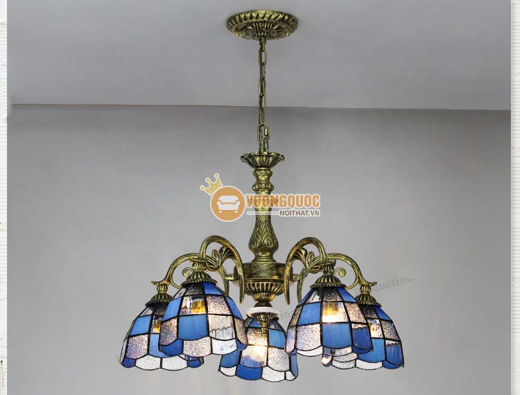 Đèn chùm trang trí Tiffany Yb207-9